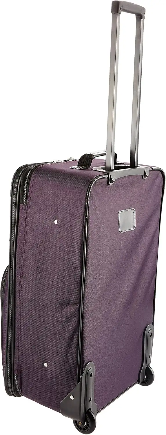 Rockland Fashion Expandable Softside Upright Luggage Set, Purple, 2-Piece (1419) - 91FgoEWwdYL._AC_SL1500_